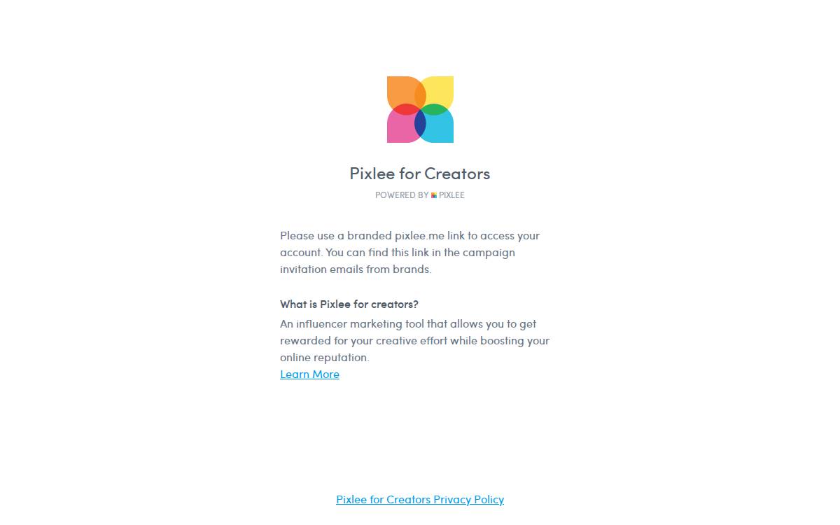 Pixlee website preview