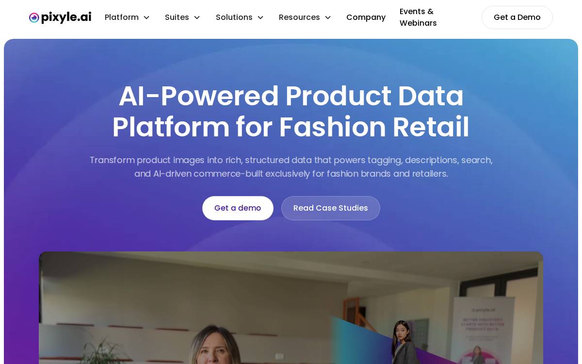 Pixyle website preview