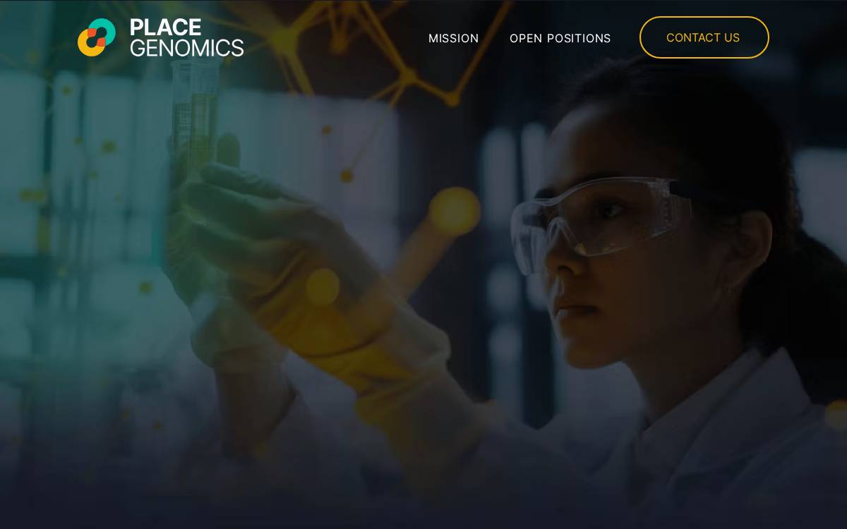 Placegenomics website preview