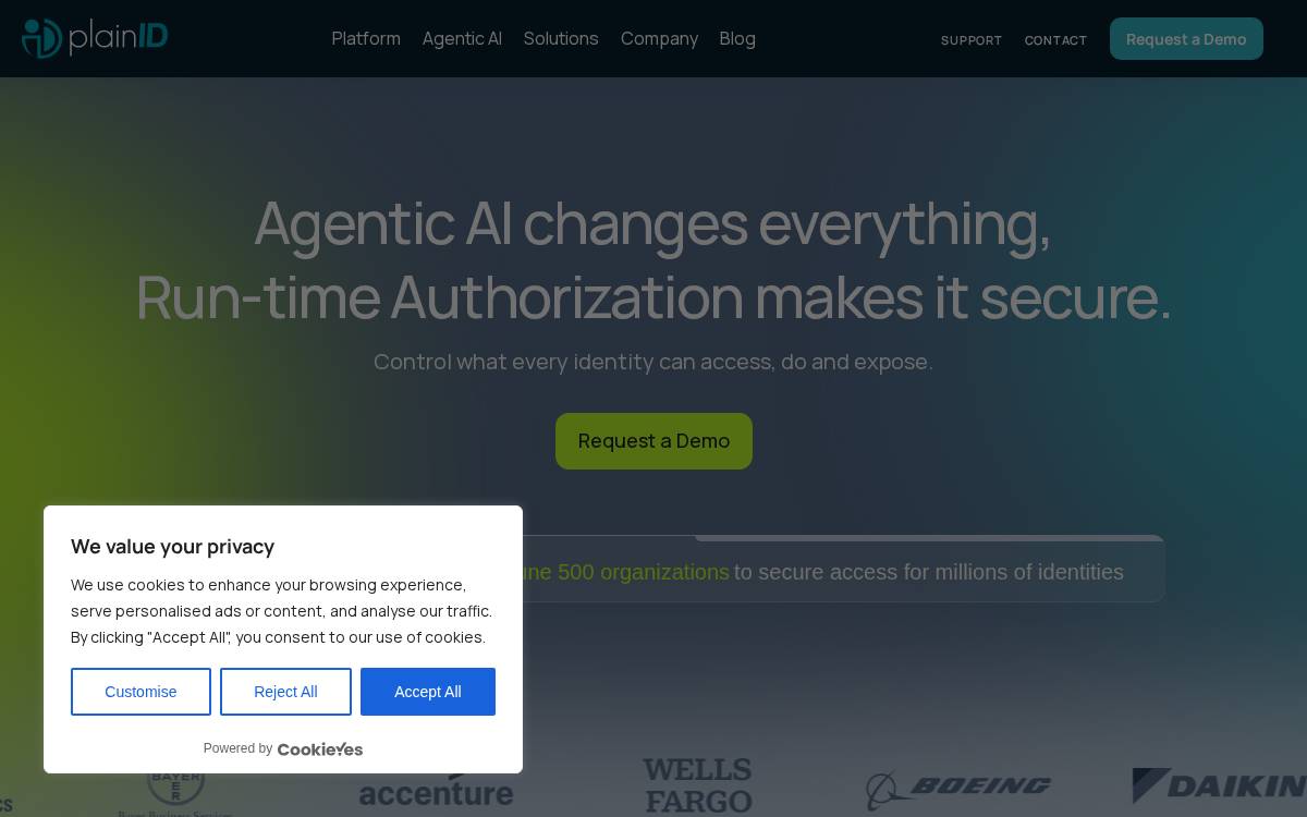 PlainID website preview