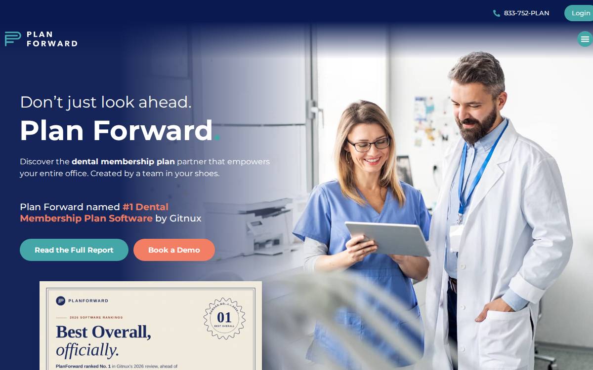 Plan Forward website preview