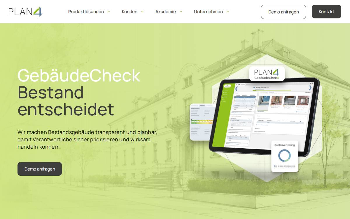 Plan4Software website preview