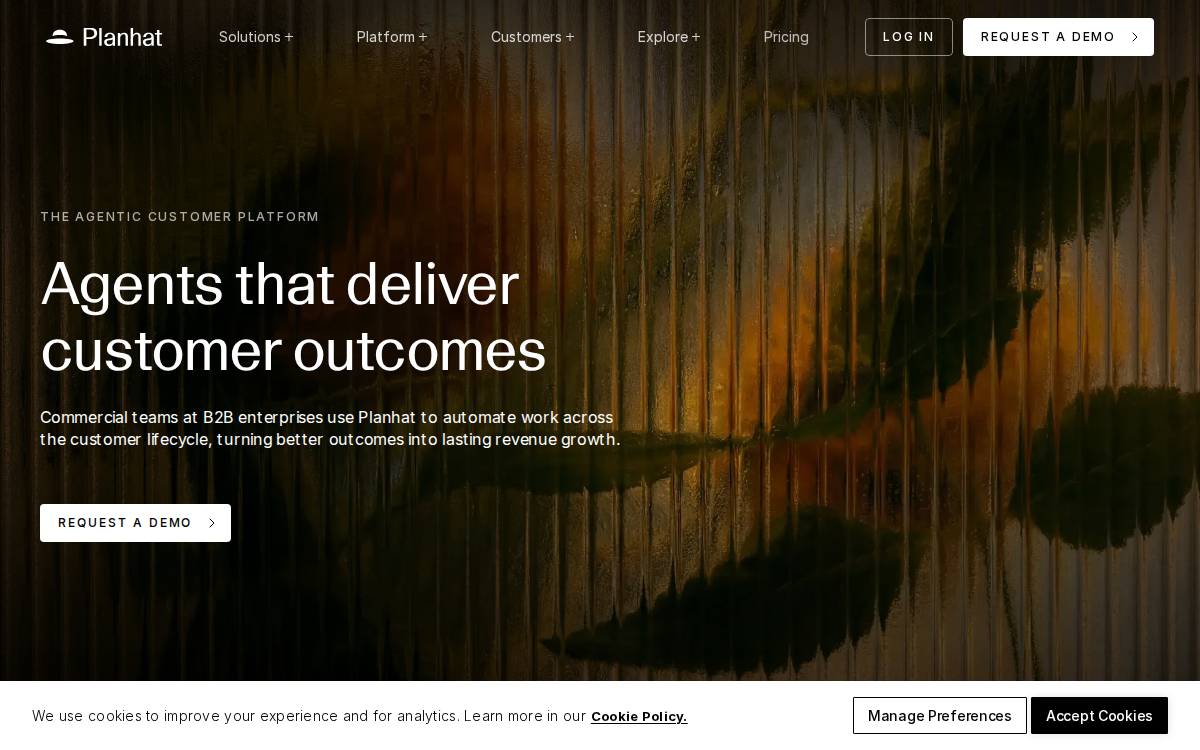 Planhat website preview