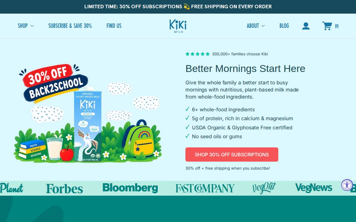 Plantbaby website preview