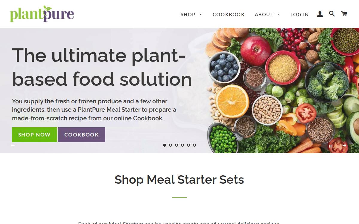 PlantPure website preview
