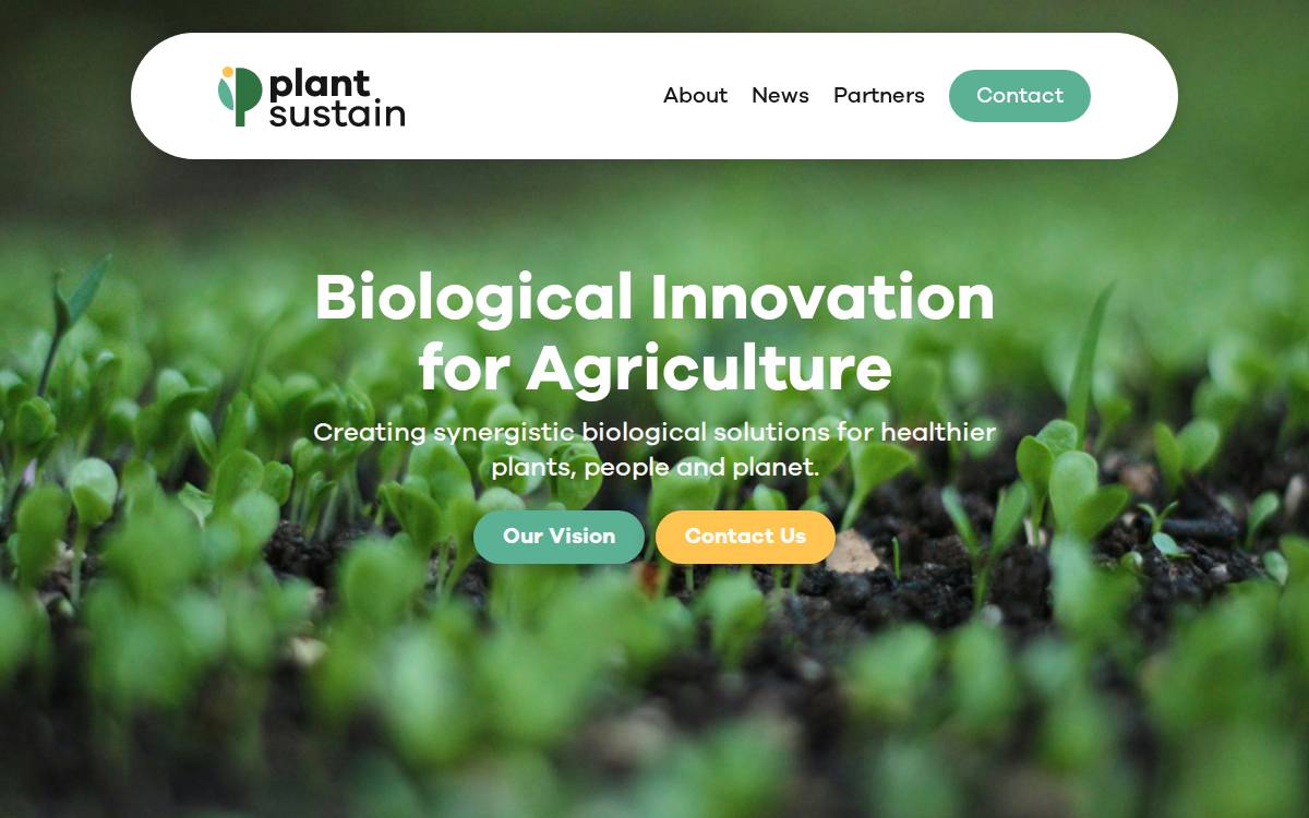 Plantsustain website preview