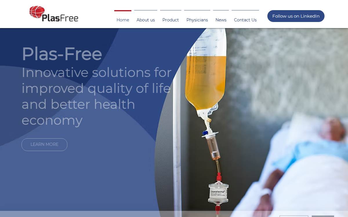 Plas Free website preview