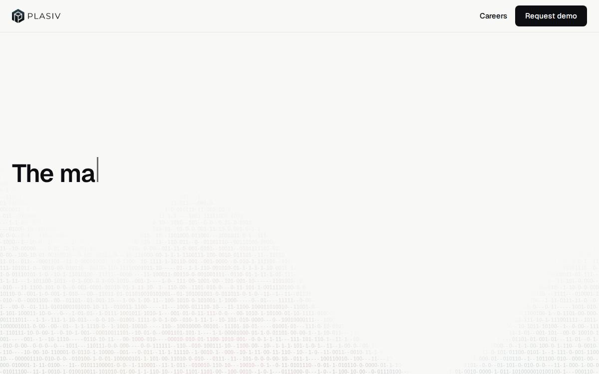 Plasiv website preview