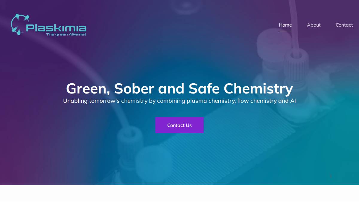 Plaskimia website preview