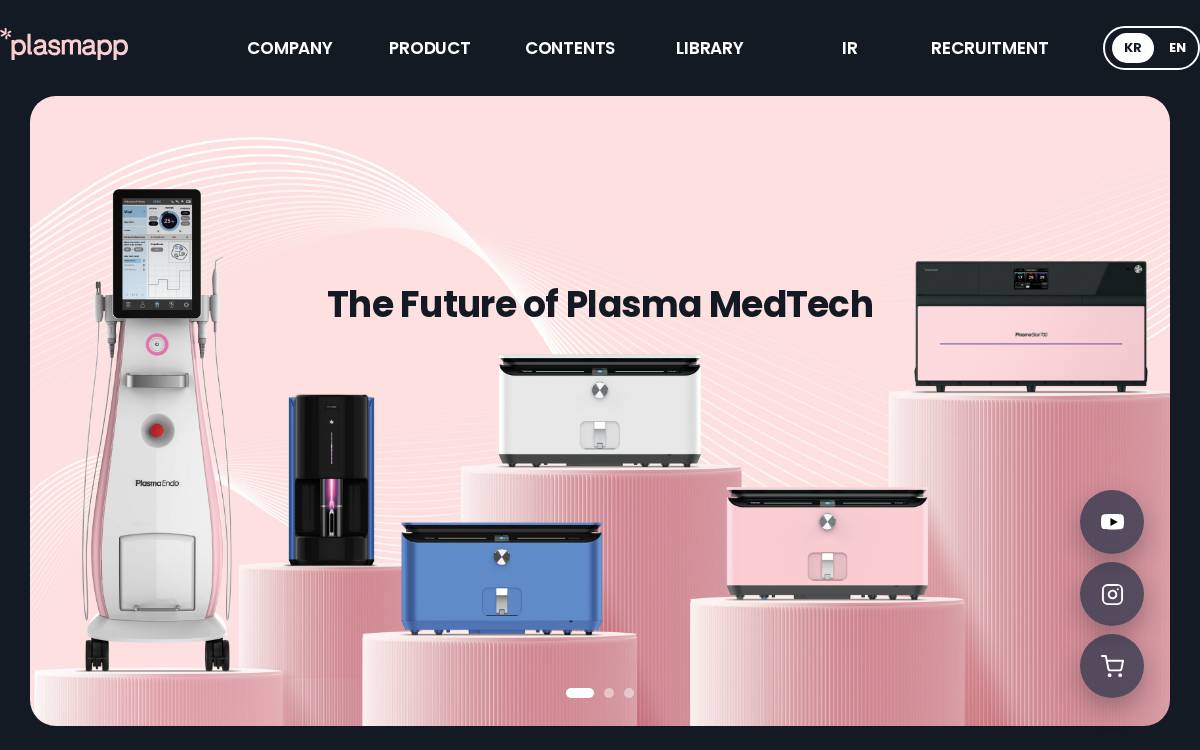 Plasmapp website preview