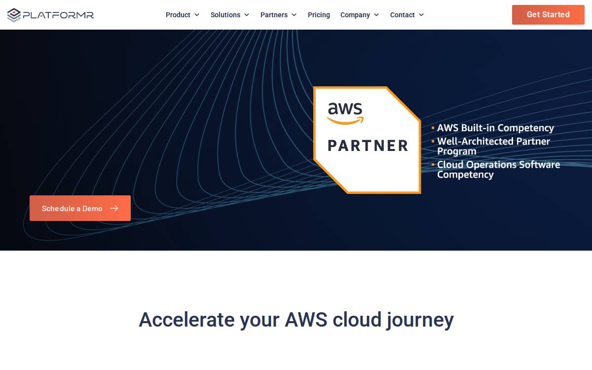 Platformr website preview