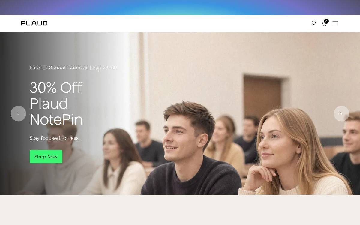 Plaud website preview