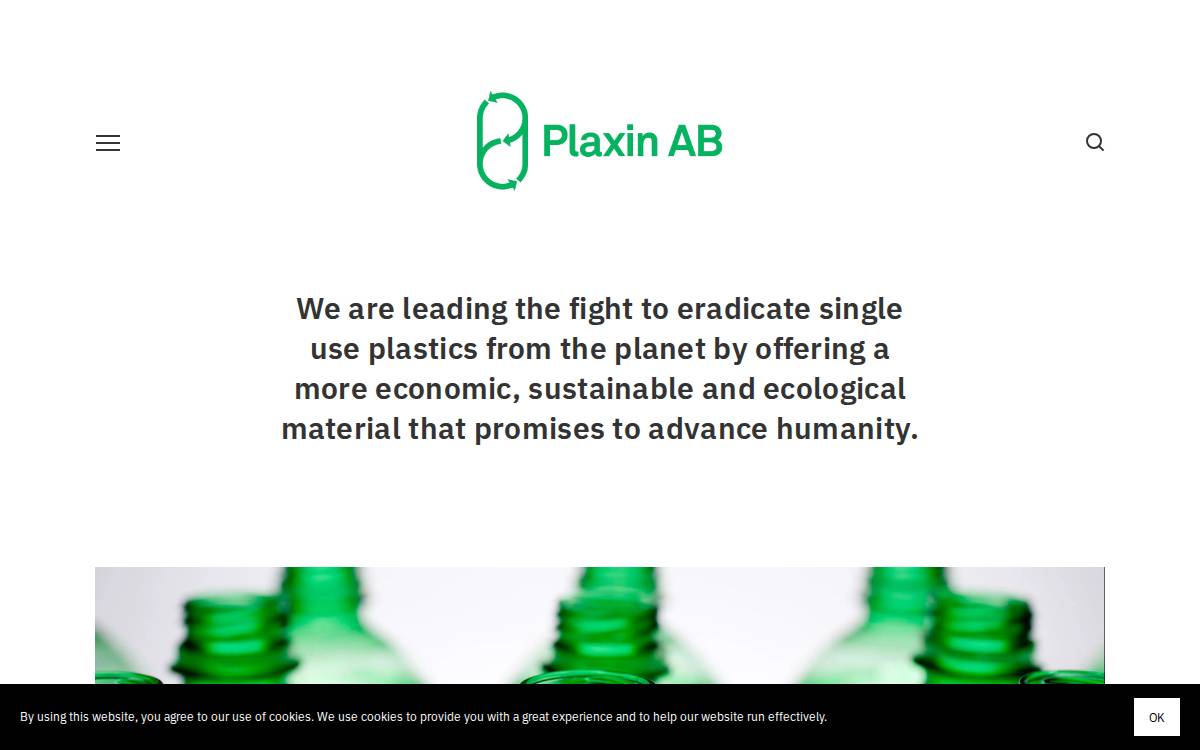 Plaxin website preview