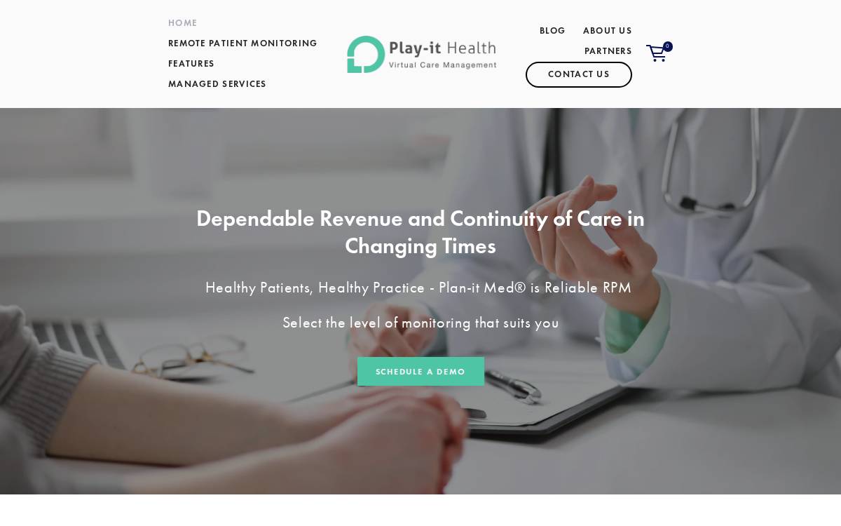 Play-it Health website preview
