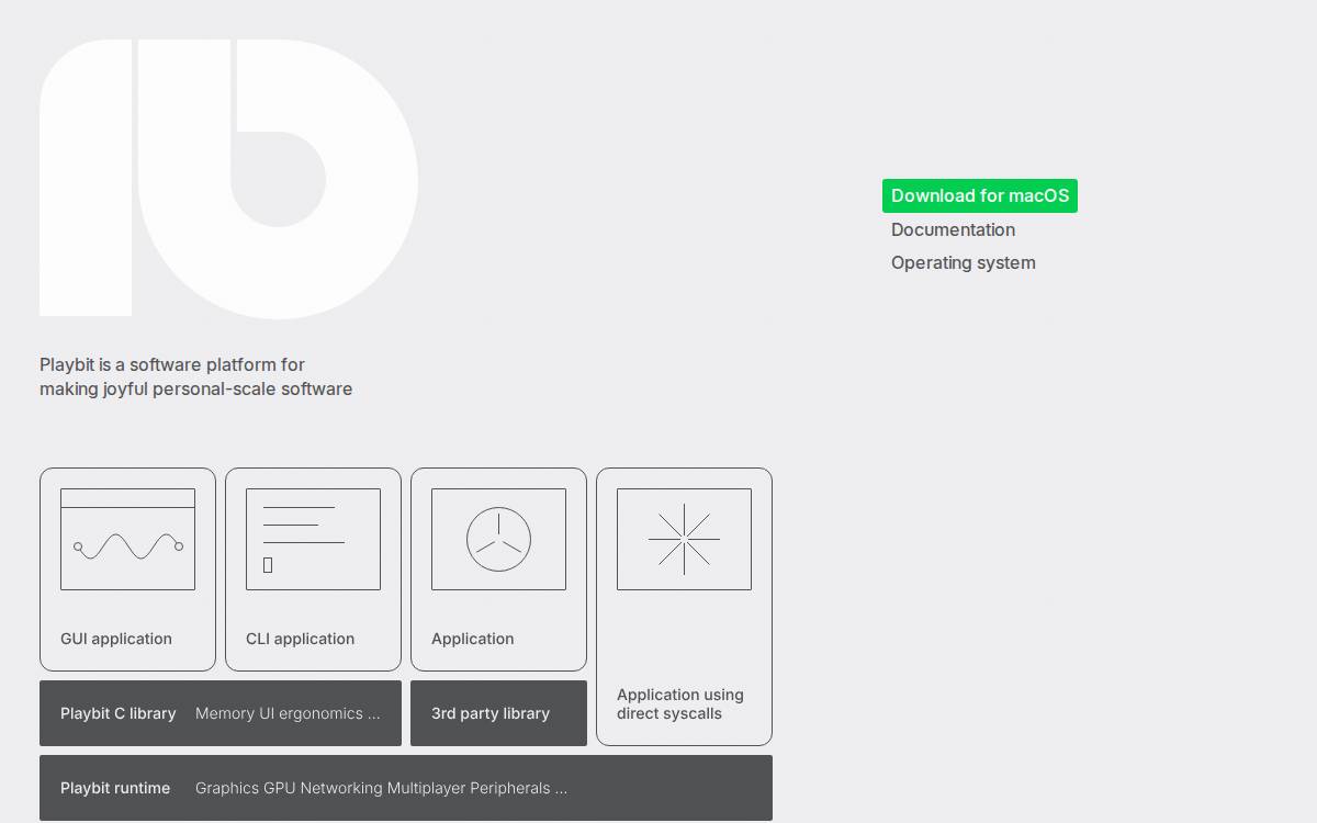 Playbit website preview