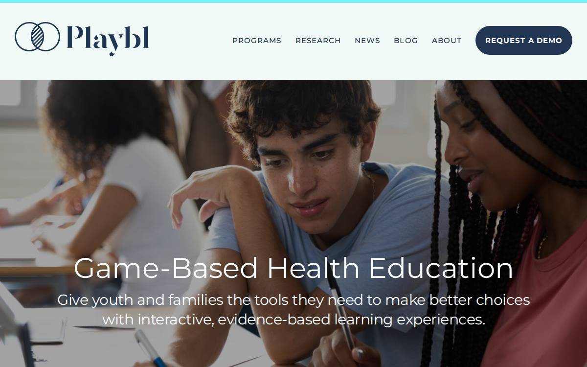 Playbl website preview