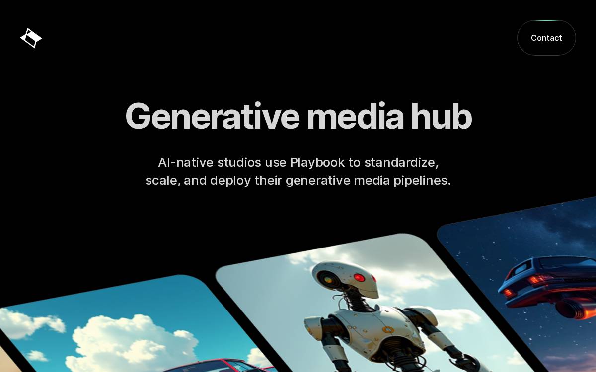 Playbook website preview