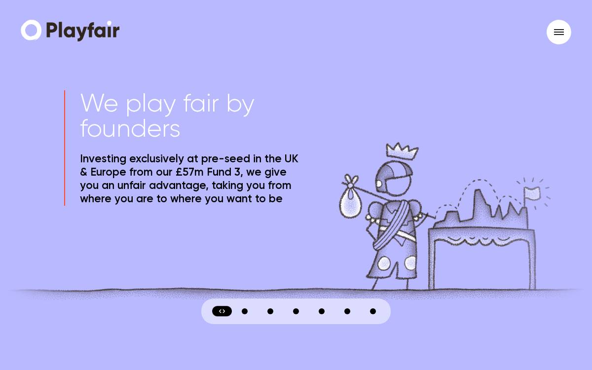 Playfair website preview