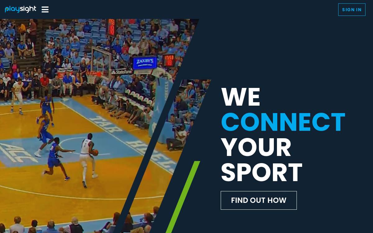 PlaySight website preview