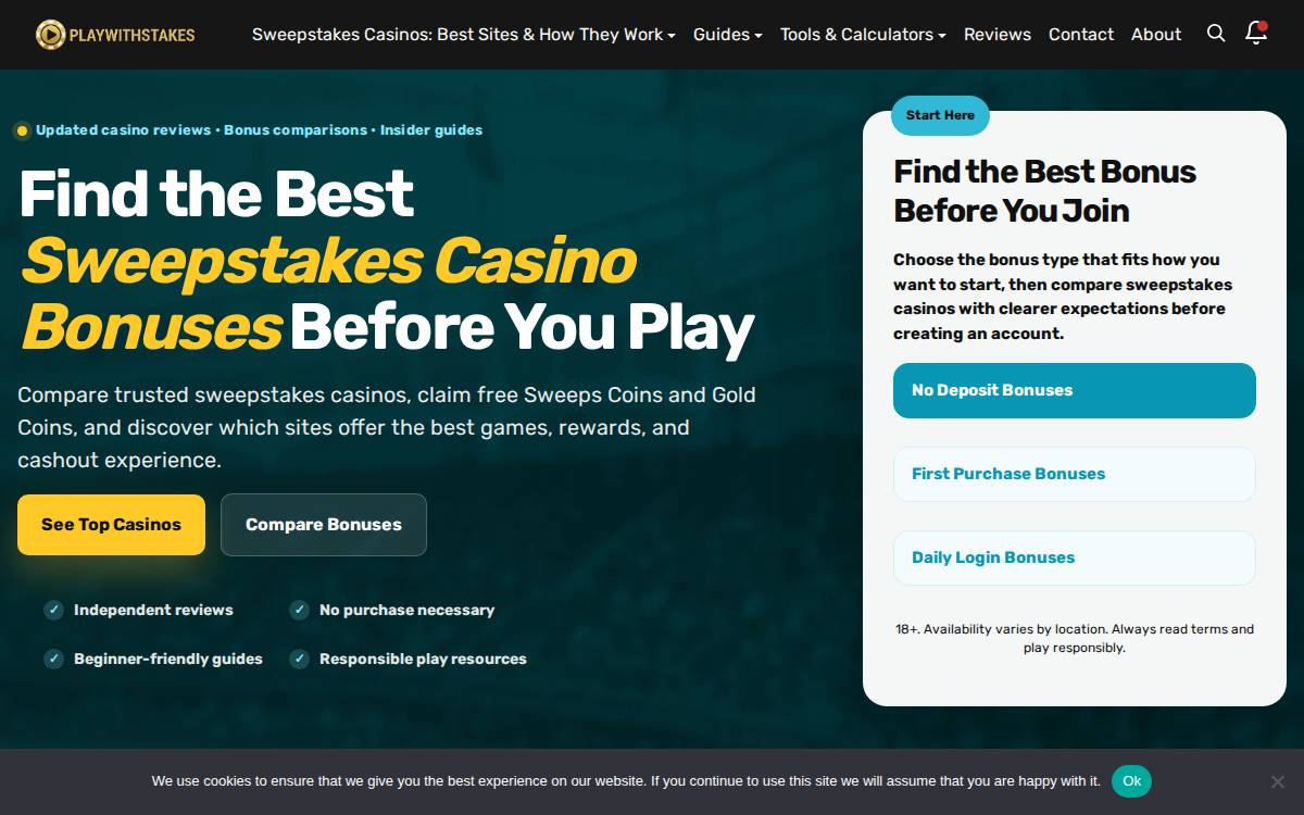 Playwithstakes website preview