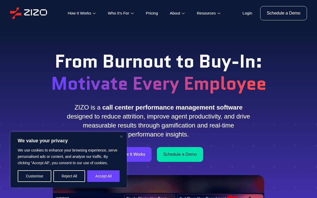 Playzizo website preview