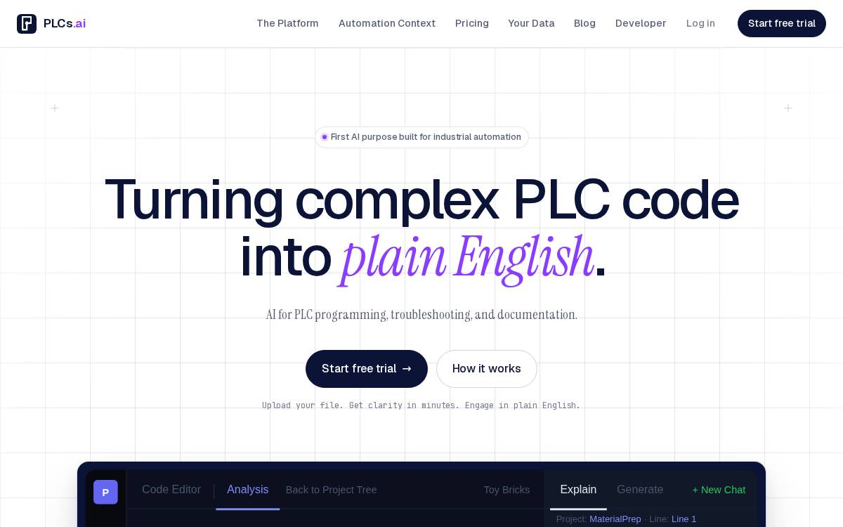 Plcs website preview