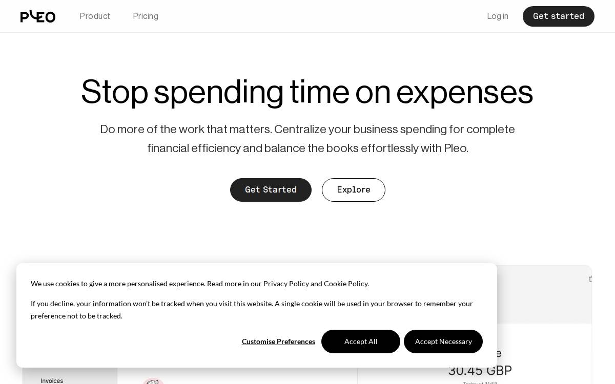 Pleo website preview