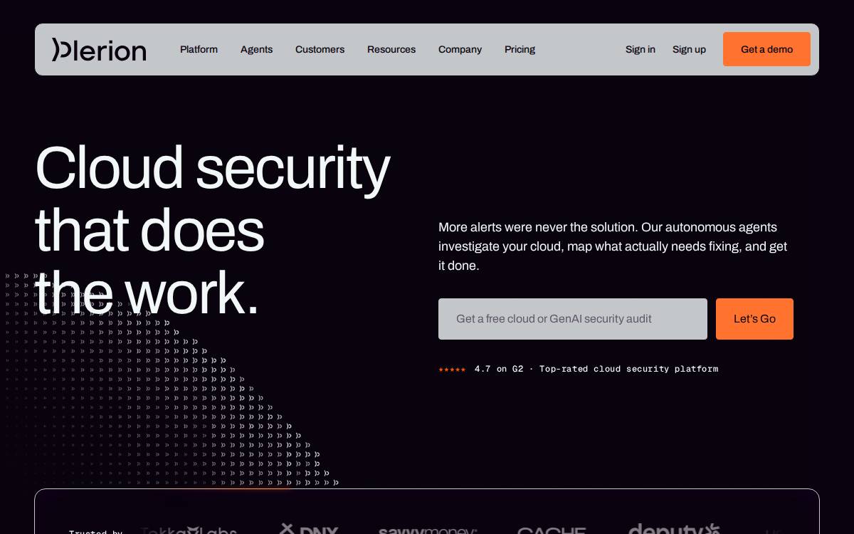 Plerion website preview