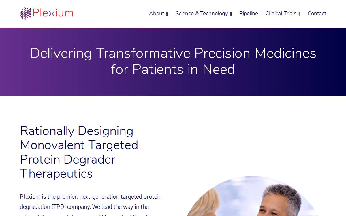 Plexium website preview