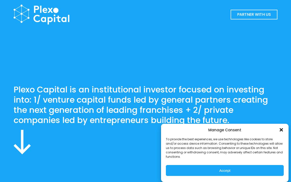 Plexo Capital website preview