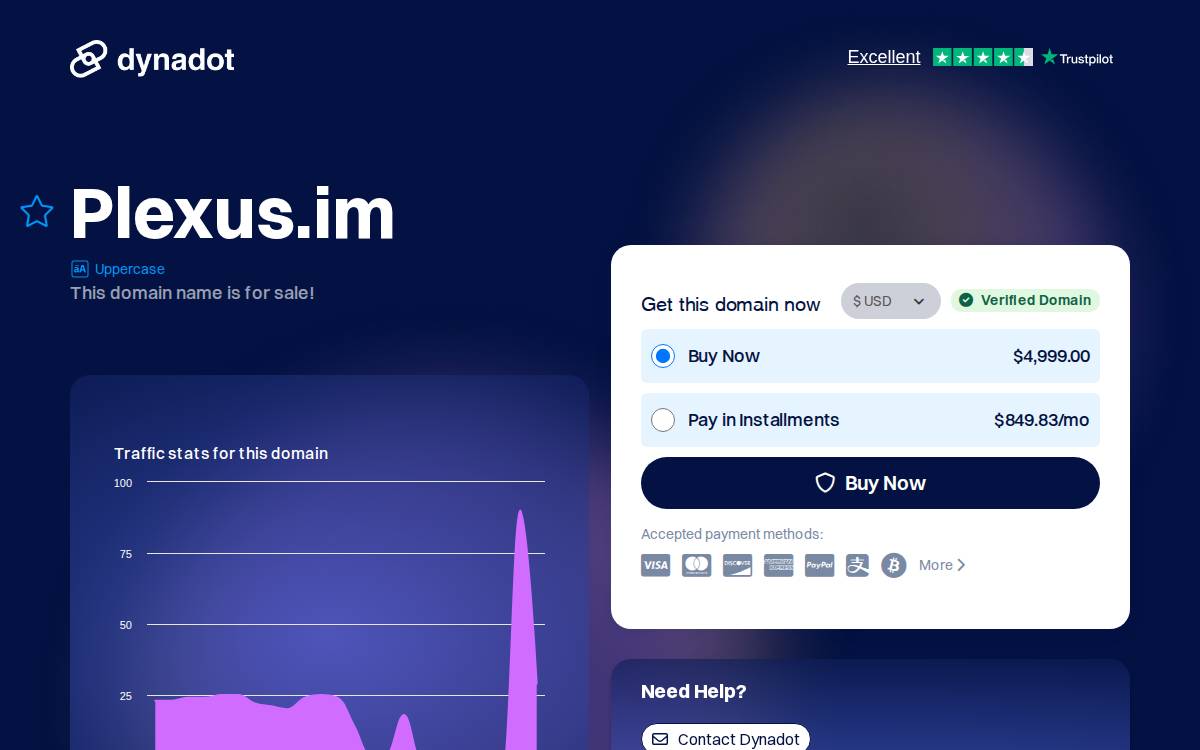 Plexus website preview