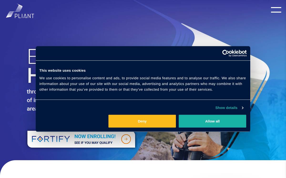 Pliant Therapeutics website preview