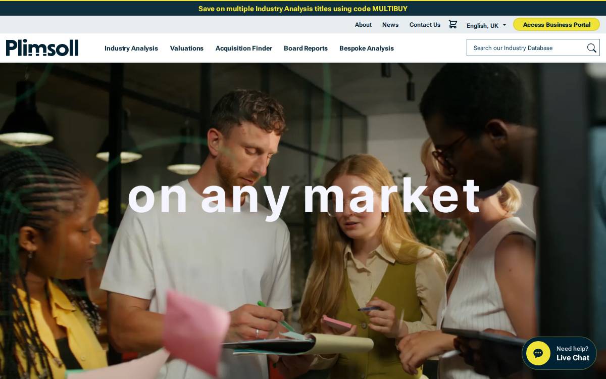 Plimsoll website preview