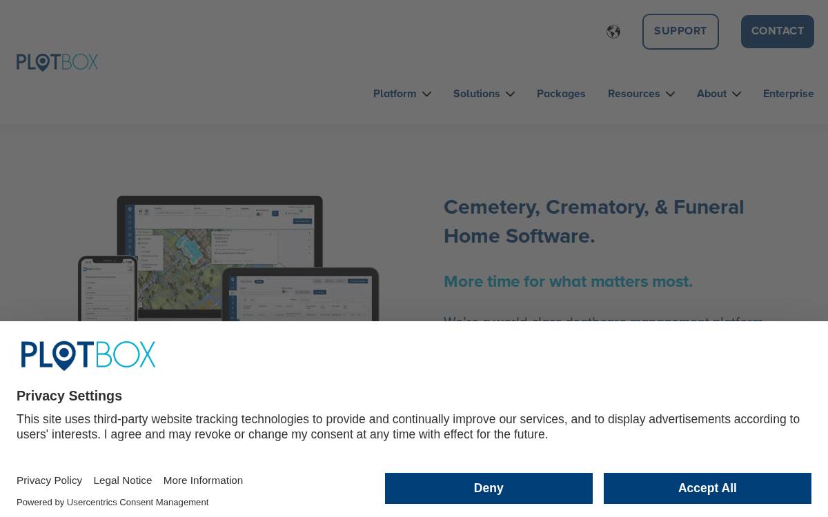 PlotBox website preview