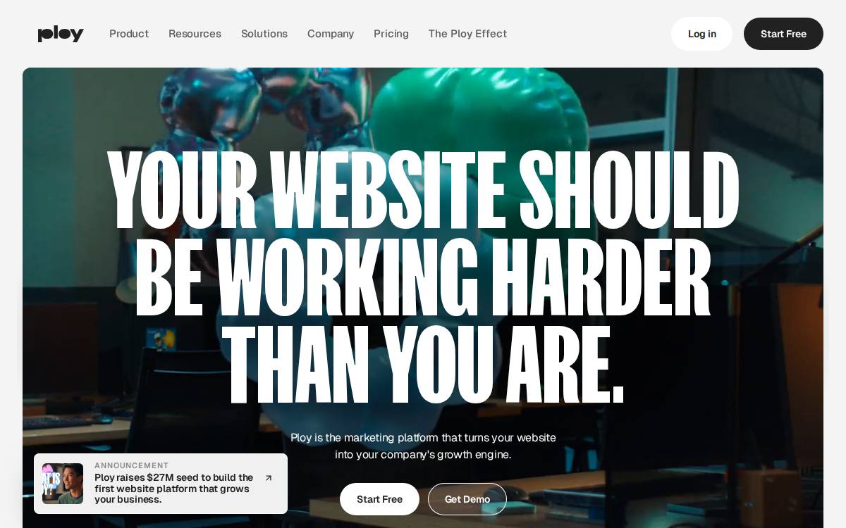 Ploy website preview