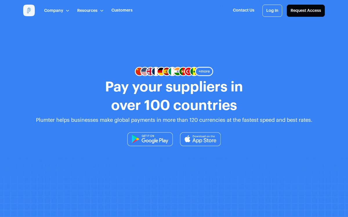Plumter website preview