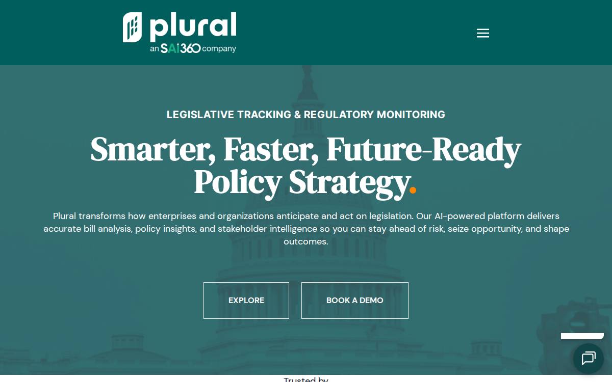 Plural Policy website preview