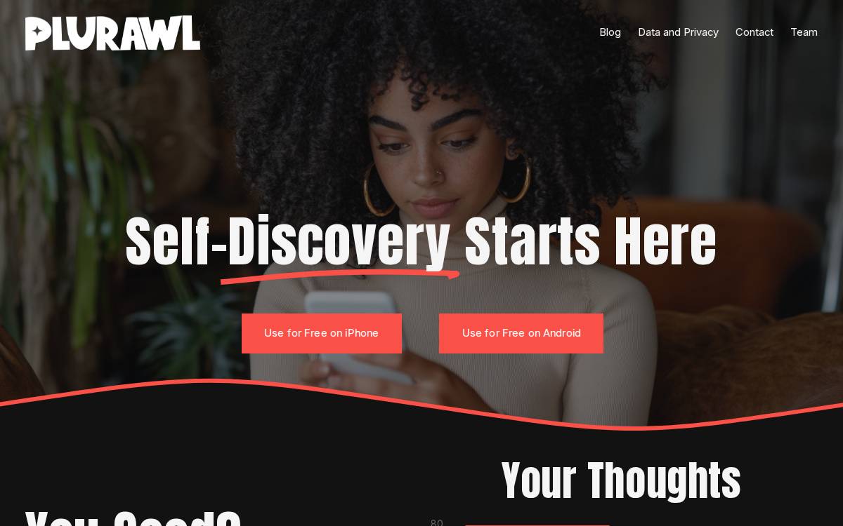 Plurawl website preview