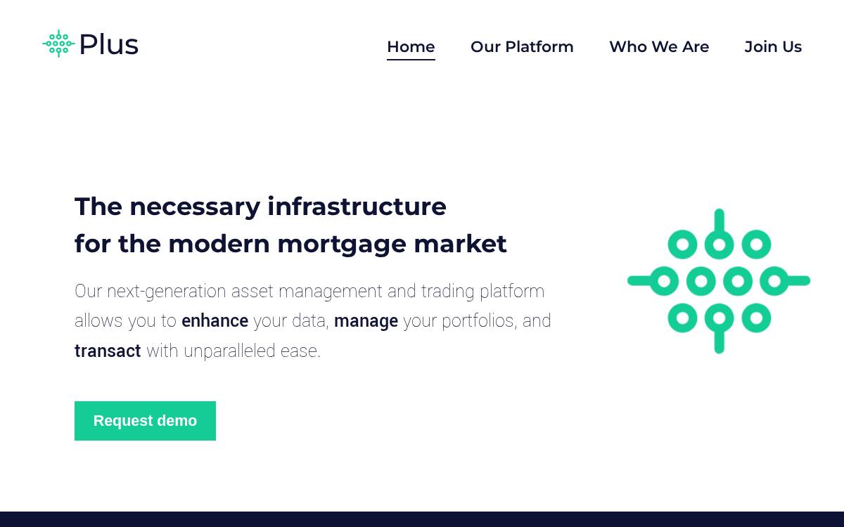 Plus Platform website preview