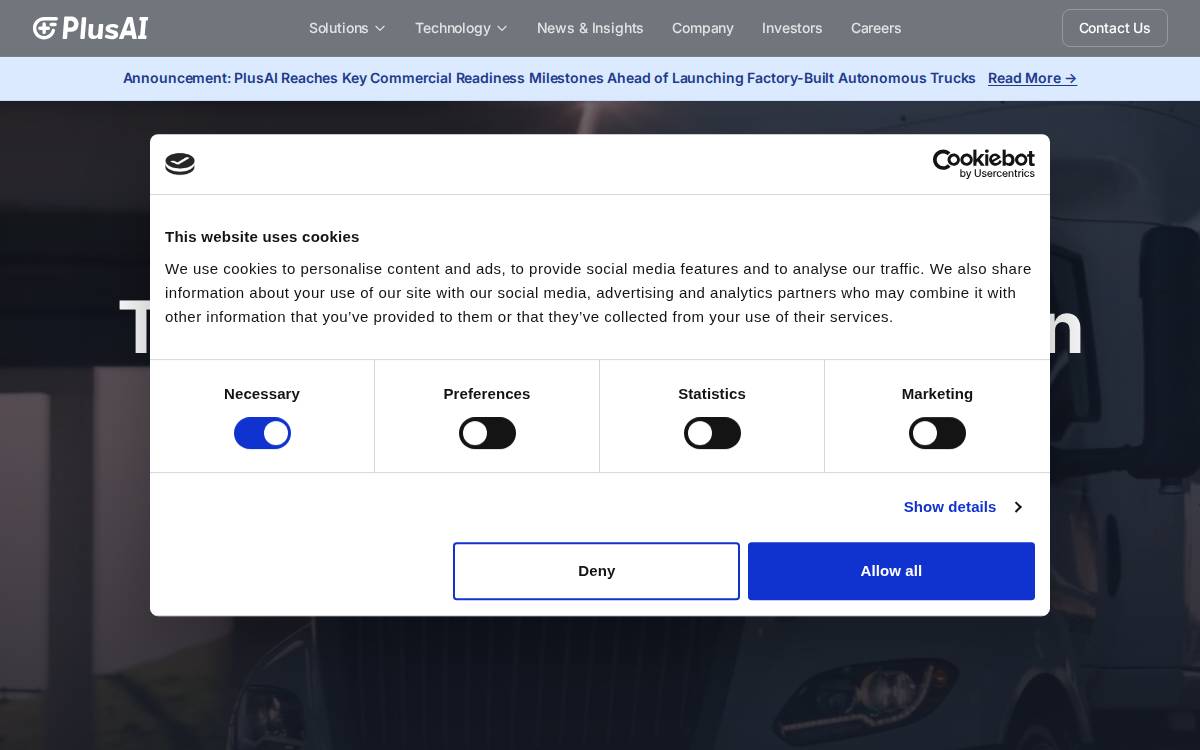 Plus website preview