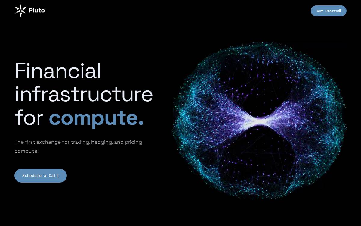 Liquid Compute website preview