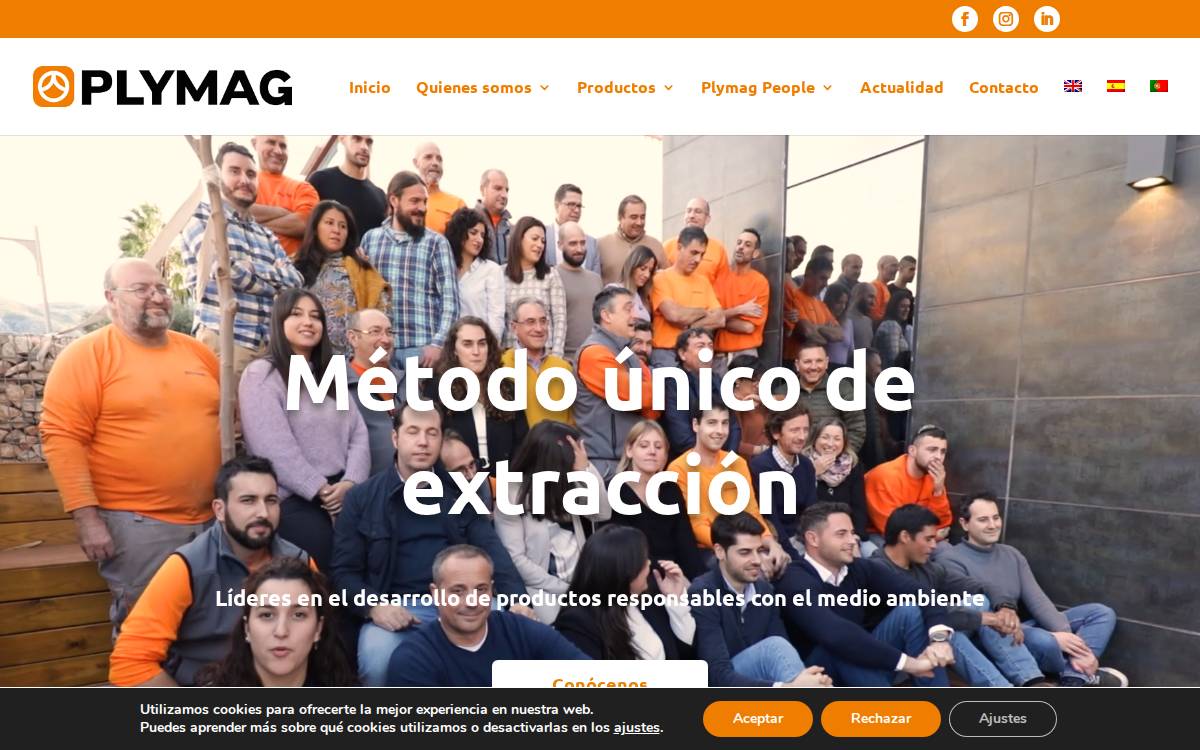 Plymag website preview