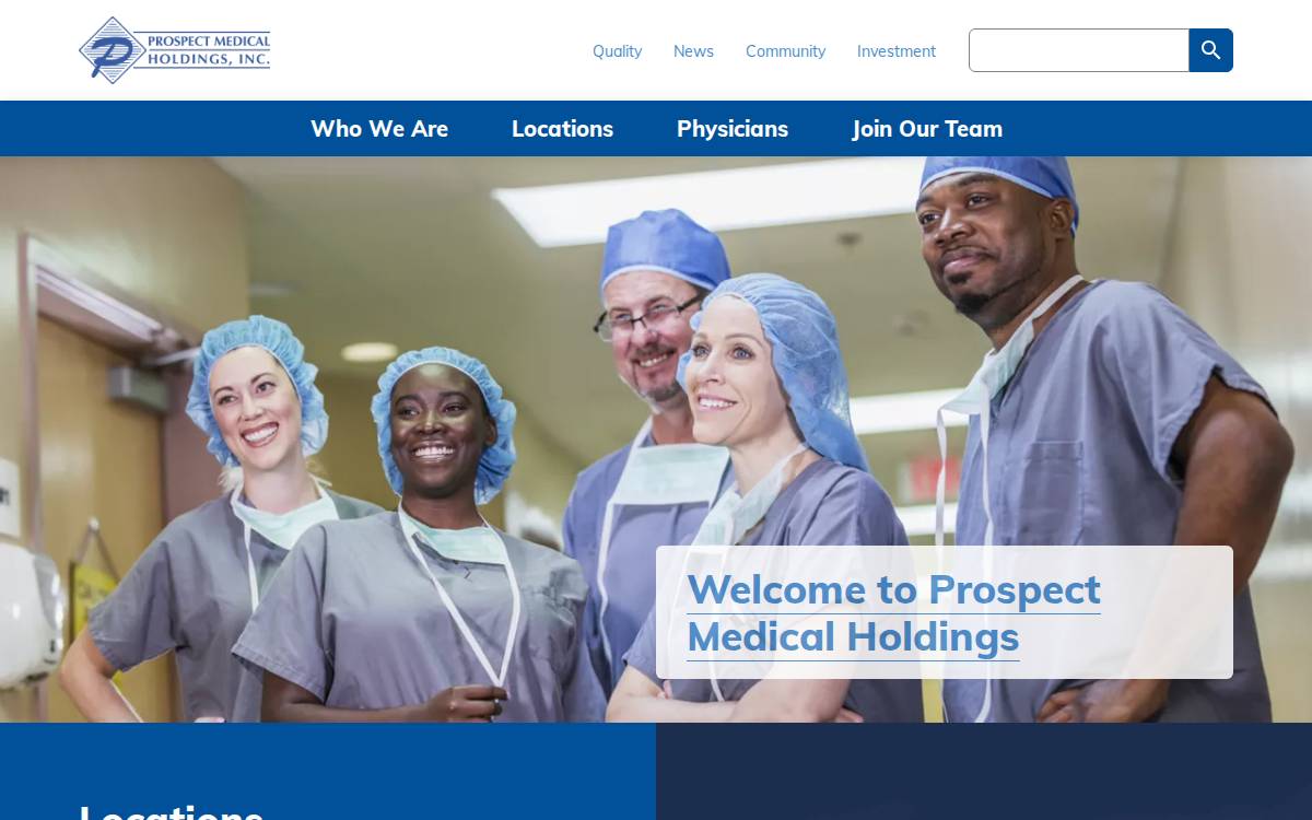 Pmh website preview