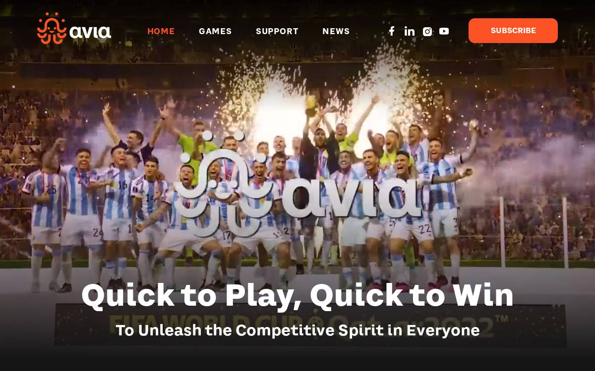 Pocket7Games website preview