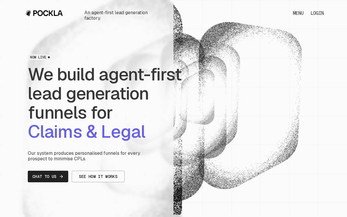 Pockla website preview