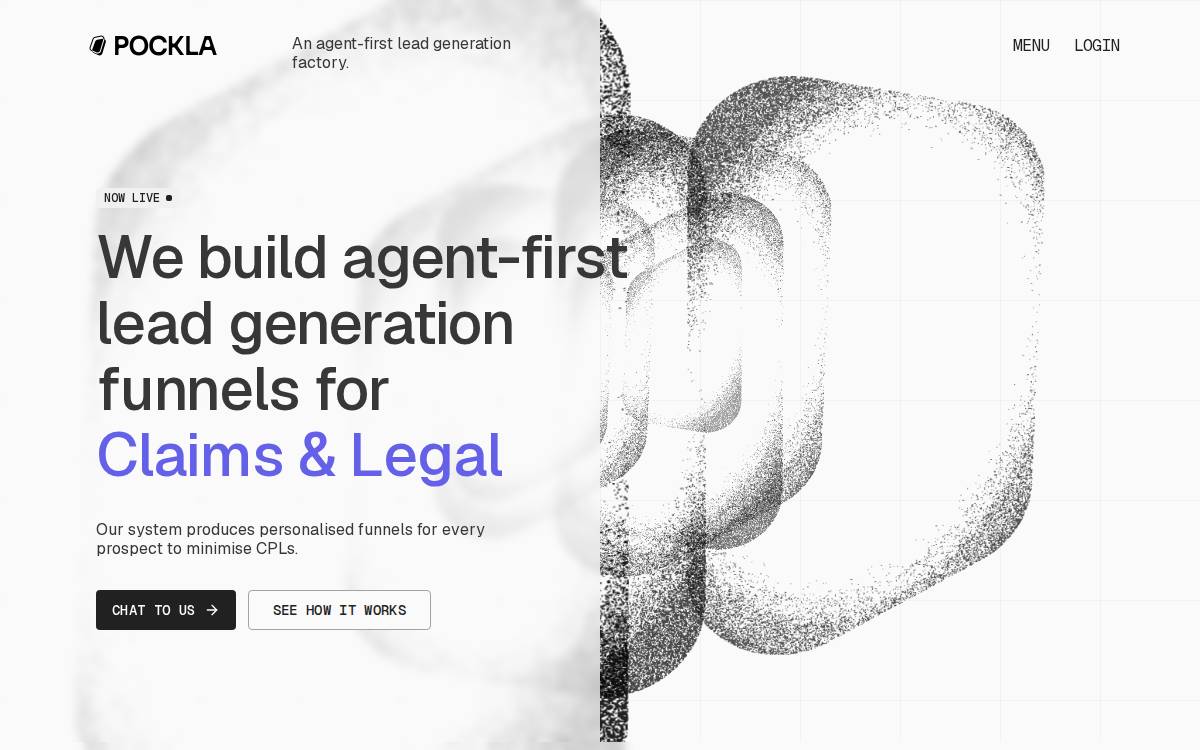 Pockla website preview