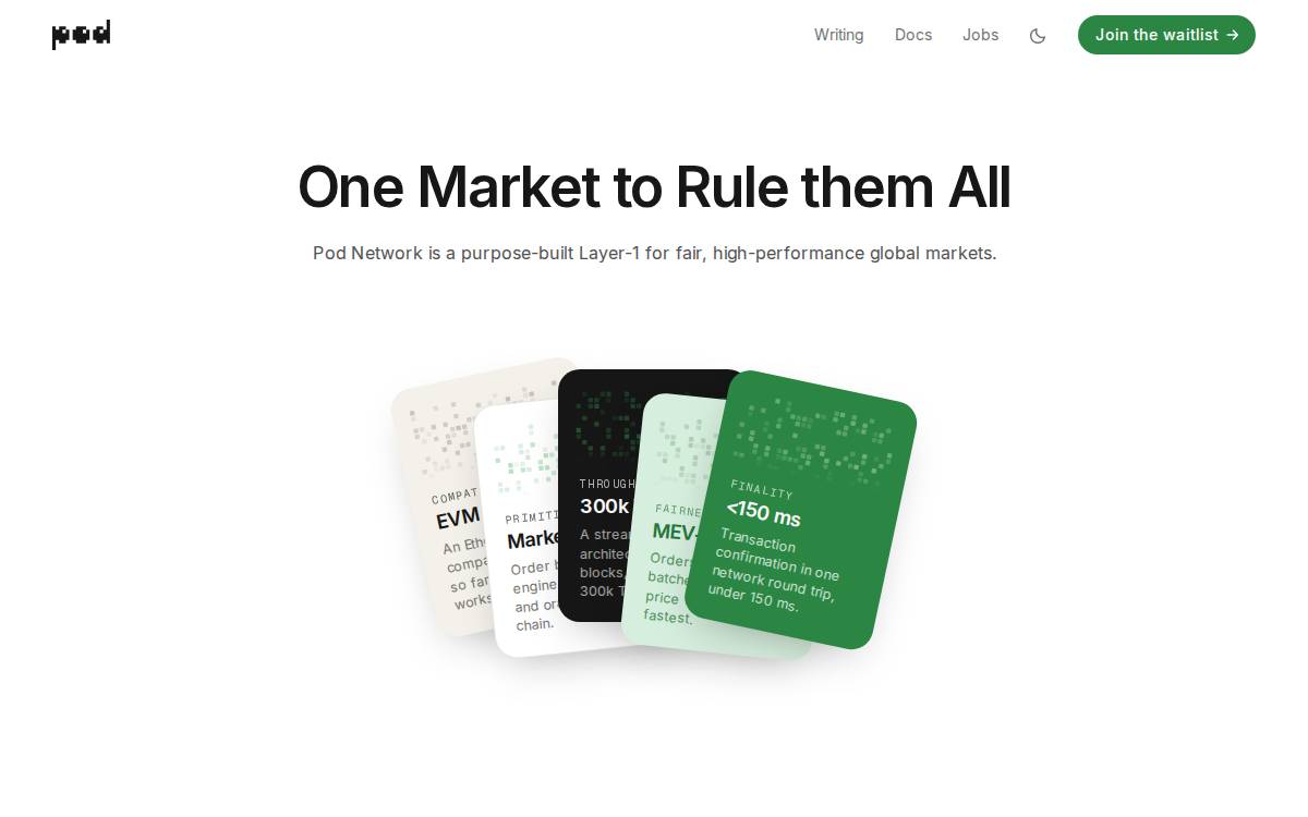 Pod website preview