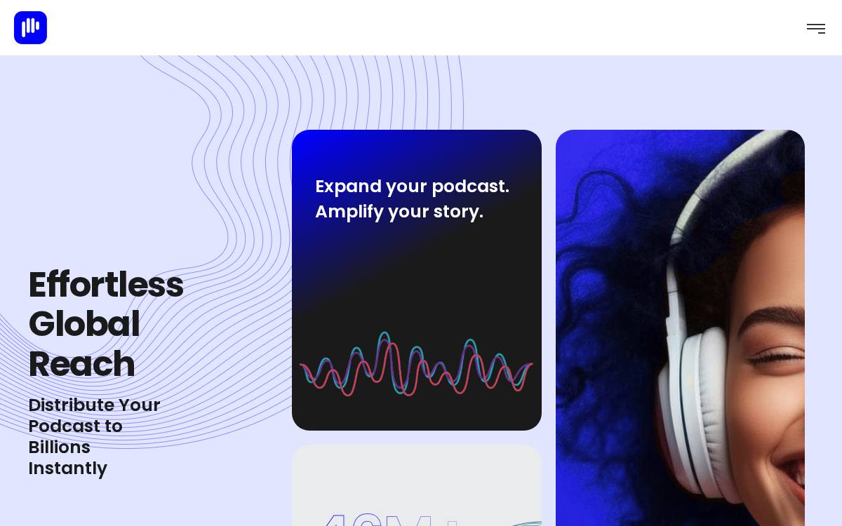 Podeo website preview