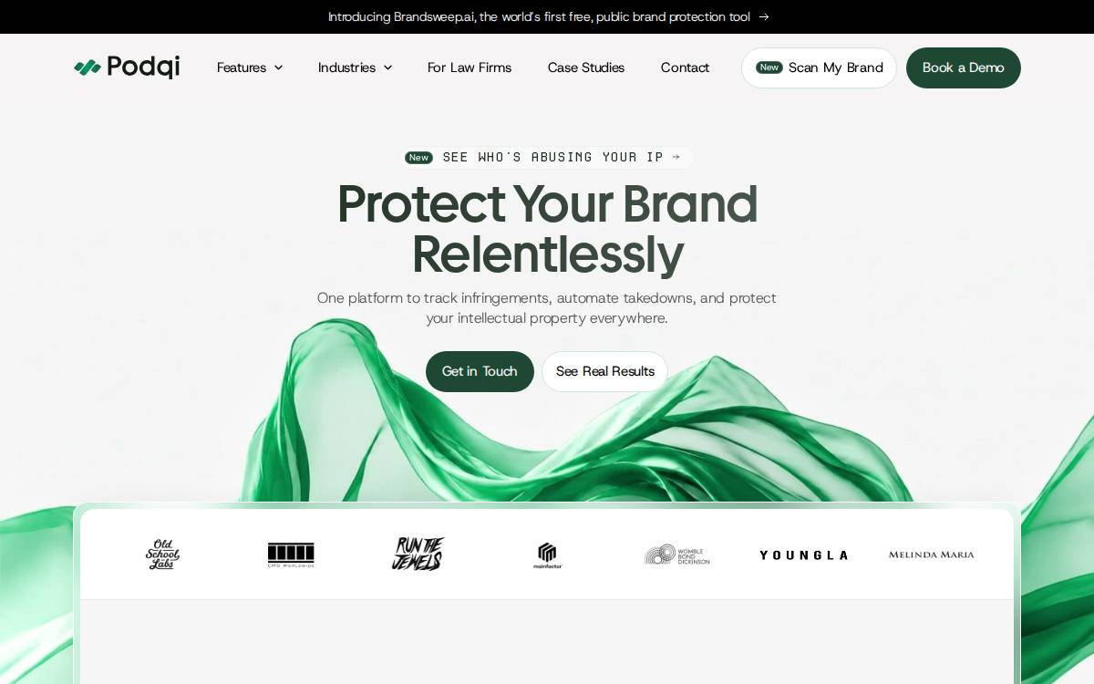Podqi website preview