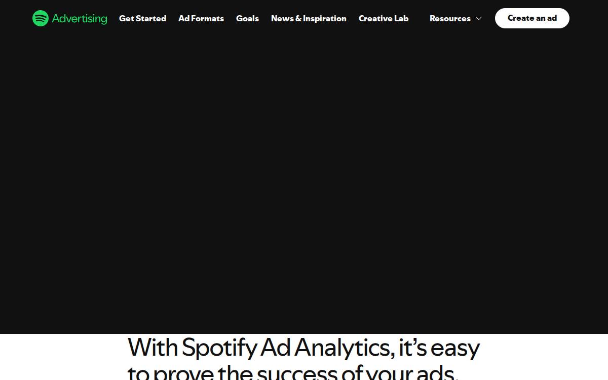 Podsights website preview
